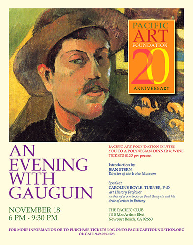Gauguin PAF Event Poster