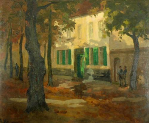 Jean Manneheim, The Green Blinds, n.d.